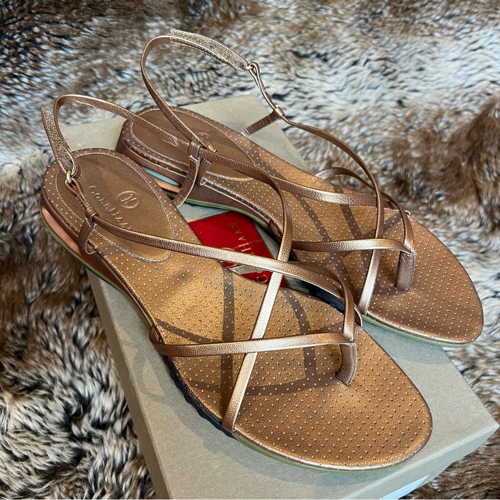 Cole Haan Air Bronze Sandals